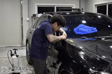 인천PPF필름(논현동,송도) / 경북상주에서 벤츠S350d 전체필름위해 오셨어요! / 인천 남동