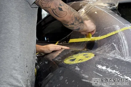 인천PPF _송도 슈퍼카 맥라렌650S 프론트제외 전체PPF필름 시공 / 인천 남동