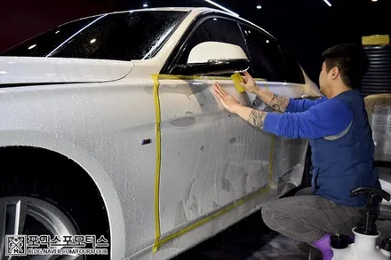 인천신차패키지 BMW330i PPF필름,유리막코팅 포엑스포모터스 방문후기 / 인천 남동