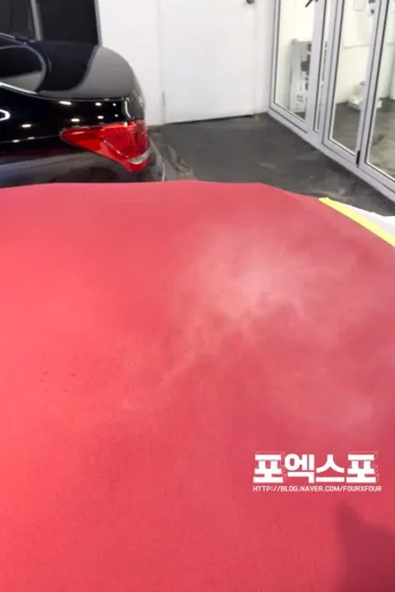 벤츠CLE200 카브리올레 _ 인천 포엑스포에서 장마철 소프트탑코팅 하세요! / 인천 남동