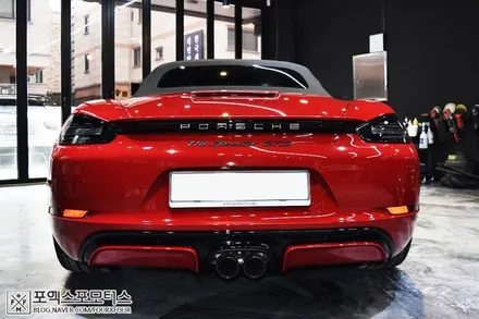 포르쉐 718 박스터 GTS 전체 PPF 추천받고 인천 포엑스포모터스로! / 인천 남동
