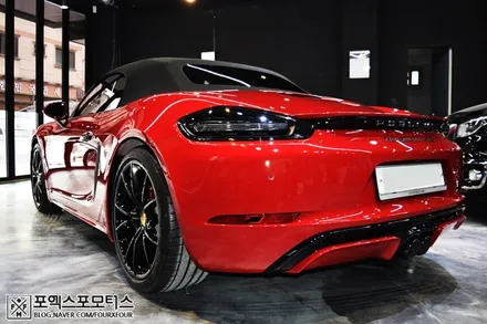 포르쉐 718 박스터 GTS 전체 PPF 추천받고 인천 포엑스포모터스로! / 인천 남동