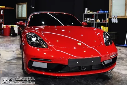 포르쉐 718 박스터 GTS 전체 PPF 추천받고 인천 포엑스포모터스로! / 인천 남동