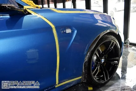 인천PPF필름_ BMW M2 롱비치블루 고속주행하기위한 첫걸음은 포엑스포에서! / 인천 남동