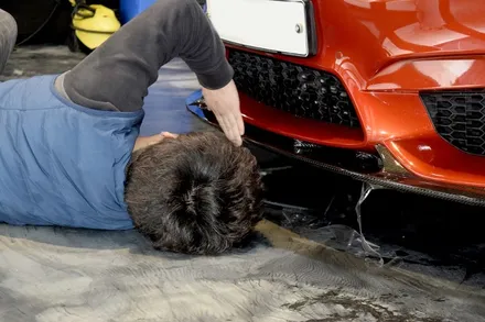 BMW M3 인천PPF전문점 포엑스포에서 카본립보호하고 광도, 보호력 상승!! / 인천 남동