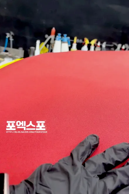 벤츠CLE200 카브리올레 _ 인천 포엑스포에서 장마철 소프트탑코팅 하세요! / 인천 남동