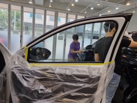 인천 송도_신차패키지전문점에서 투싼N라인 썬팅 시공!