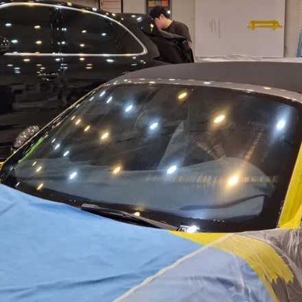 포르쉐 911 Turbo.s _ 3M cm으로 자동차썬팅추천!