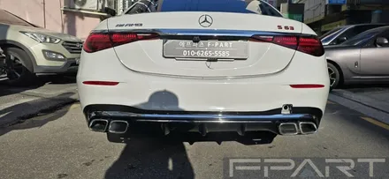 W223 S클래스 580 모델을 S63AMG E퍼포먼스 바디킷과 휠 로 튜닝완료 [ S클래스 랩핑 / S63랩핑 / S클래스 사고수리 / s클래스바디킷 ]