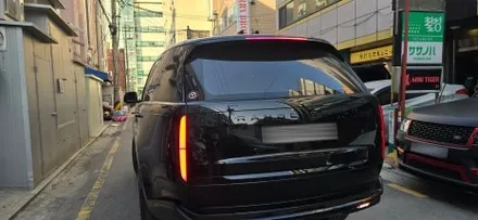 서울 부산 신형 레인지로버 보그 블랙패키지, 휠 도색까지 완벽하게