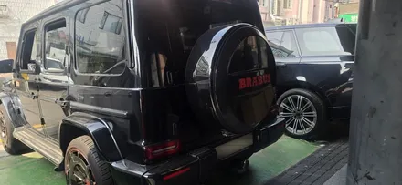 서울 부산 지바겐 브라부스 스페어타이어커버 교체, 레드레터랩핑 완료 ( 보험처리 )