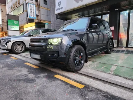 랜드로버 디펜더 튜닝 와이드 휀더 셋트 & 흙받이 장착 완료