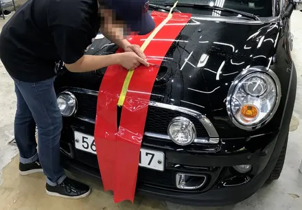 미니쿠퍼 s 데칼 래핑/ Mini Cooper s decal wrap(R58) / 용인시 수지구 동천동