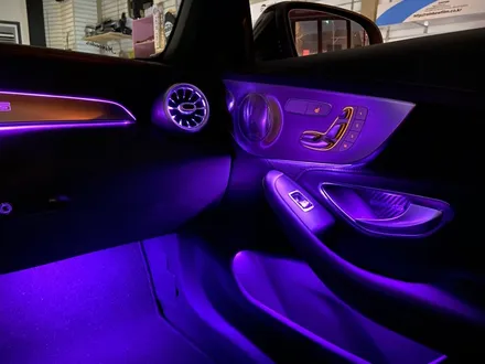 C63AMG 카브리올레 3색 64색으로 변경 및 송풍구엠비언트 교체!