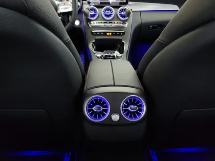 벤츠C43amg - 송풍구 & 데쉬보드 엠비언트 / 멀티컬러 코딩 활성화