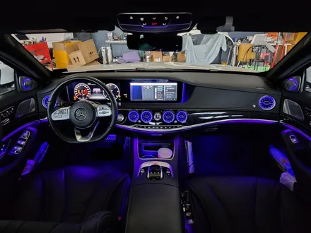 벤츠 S350d - 3d부메스터(하이클라스) & 송풍구엠비언트(애프터)