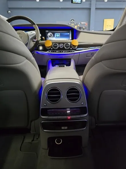 벤츠 w222 s560 - 송풍구 엠비언트, 3D 부메스터  \