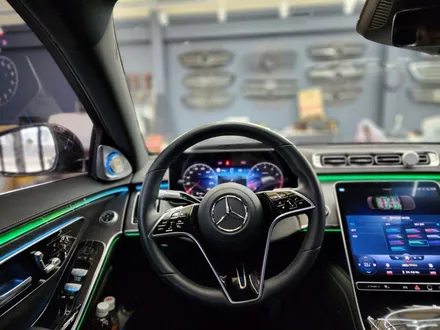 벤츠 S400 - 역시 액티브 엠비언트 & 4D 부메스터를 시공해야 S클래스지  !!!