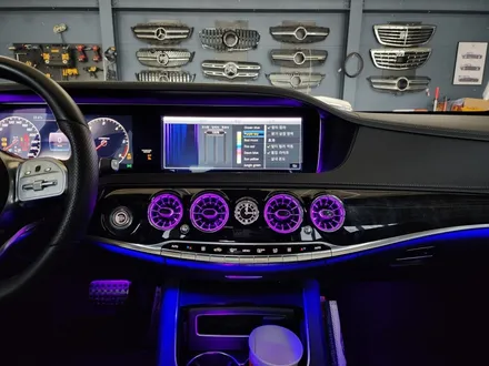 벤츠 S350d - 3d부메스터(하이클라스) & 송풍구엠비언트(애프터)