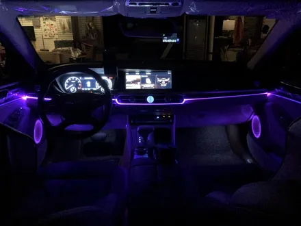 [ 제네시스 G90 ] 전주 RGB 엠비언트 라이트 무드등 스피커까지 어플을 통한 색상 변경