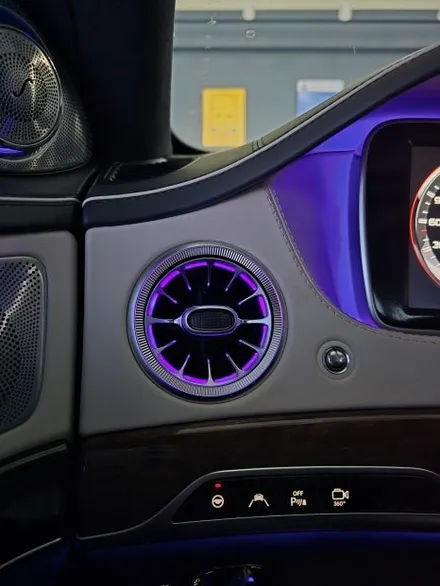 벤츠 s63amg - 송풍구 엠비언트   \