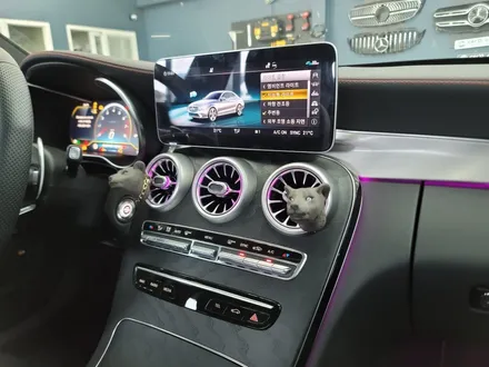 벤츠C43amg - 송풍구 & 데쉬보드 엠비언트 / 멀티컬러 코딩 활성화