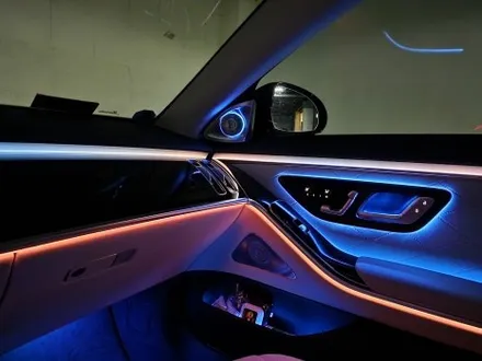 광주 벤츠 엠비언트 전문시공업체 ] 벤츠 S500 - 벤츠정품 4D부메스터   \