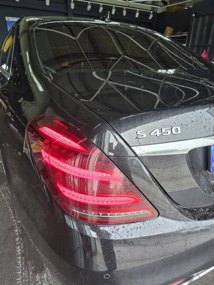 벤츠 w222 s450 - 송풍구 엠비언트 & 3D부메스터  \