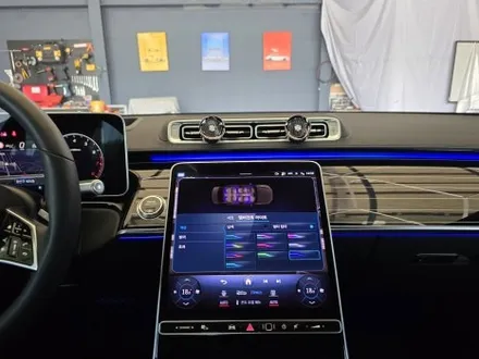 벤츠 w223 s450 - 애프터 액티브엠비언트, 천장 부메스터 /  정품 피아노 락커트림 \