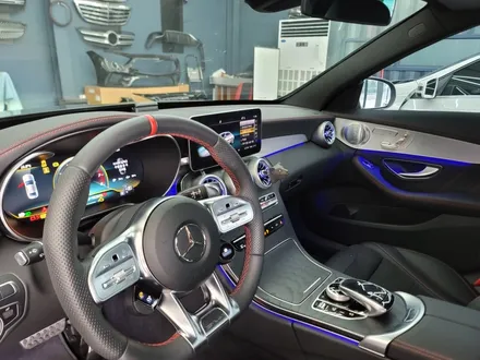 벤츠C43amg - 송풍구 & 데쉬보드 엠비언트 / 멀티컬러 코딩 활성화