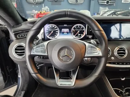벤츠 S63amg 쿠페 - 엠비언트 64색 확장 및 광량업 / 송풍구엠비언트 / Amg 카본핸들