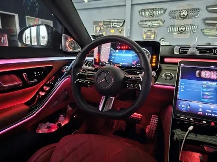 벤츠 S500 - 액티브 엠비언트 & 4D부메스터 패키지 시공