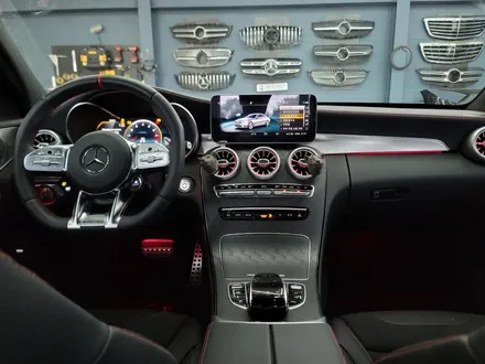 벤츠C43amg - 송풍구 & 데쉬보드 엠비언트 / 멀티컬러 코딩 활성화