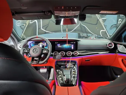 벤츠GT 43amg - 어질리티 셀렉트, 계기판 상단 엠비언트, 리어송풍구엠비언트