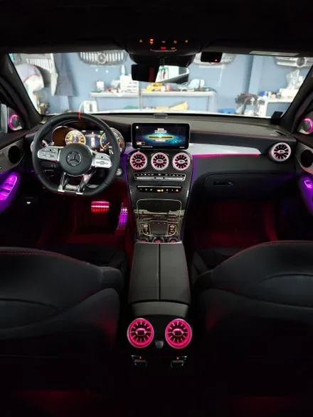 벤츠Glc43amg - 송풍구, 3d부메스터, 데시보드 엠비언트 3종셋트