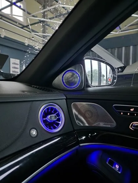벤츠S350d - 송풍구 엠비언트 & 3d부메스터 set \