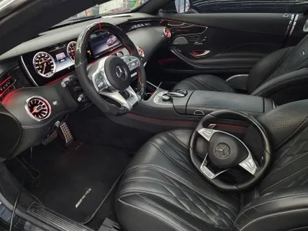 벤츠 S63amg 쿠페 - 엠비언트 64색 확장 및 광량업 / 송풍구엠비언트 / Amg 카본핸들