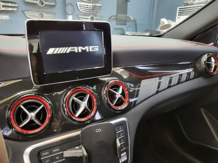 벤츠CLA45amg - 엠비언트 FULL SET으로 실내 인테리어 완성 !!