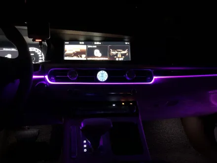 [ 제네시스 G90 ] 전주 RGB 엠비언트 라이트 무드등 스피커까지 어플을 통한 색상 변경
