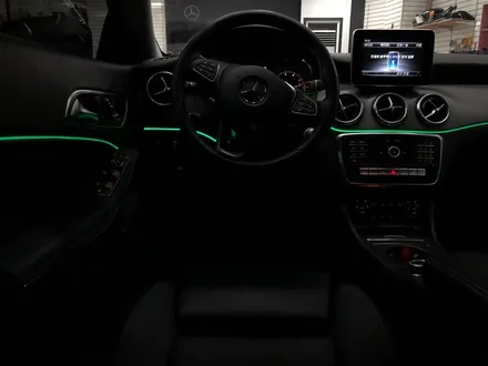 [ BENZ CLA 250 ] 전주 엠비언트 수입차 RGB 광섬유 무드등 어플통해서 기분따라