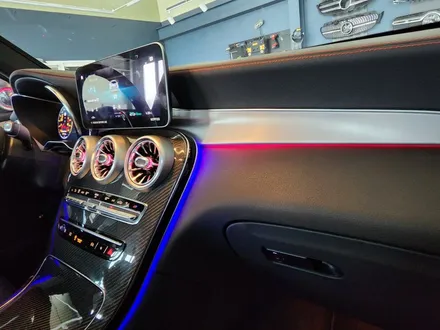 벤츠 GLC43amg - 송풍구 . 3d 부메스터 . 데시보드 엠비언트