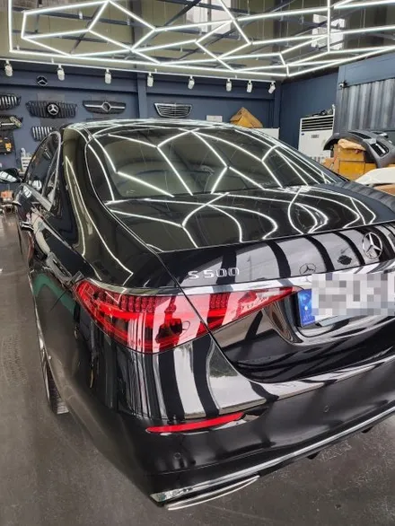 벤츠 S500 - 액티브엠비언트 & 4d부메스터