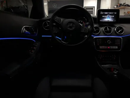[ BENZ CLA 250 ] 전주 엠비언트 수입차 RGB 광섬유 무드등 어플통해서 기분따라