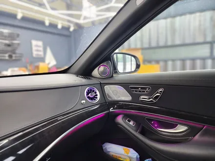 벤츠 S350d - 3d부메스터(하이클라스) & 송풍구엠비언트(애프터)