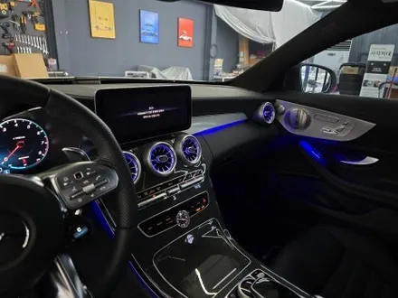 벤츠 C43amg - 송풍구 & 데시보드 엠비언트 \