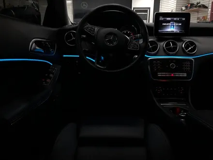 [ BENZ CLA 250 ] 전주 엠비언트 수입차 RGB 광섬유 무드등 어플통해서 기분따라