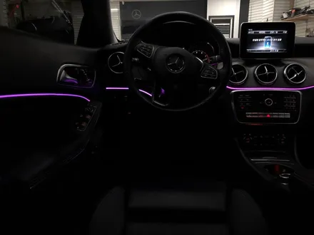 [ BENZ CLA 250 ] 전주 엠비언트 수입차 RGB 광섬유 무드등 어플통해서 기분따라