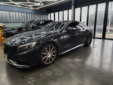 벤츠 S63amg 쿠페 - 엠비언트 64색 확장 및 광량업 / 송풍구엠비언트 / Amg 카본핸들