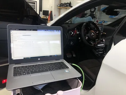 W117 CLA 45 AMG 순정형 아크릴 12색 풀패키지 엠비언트 시공기