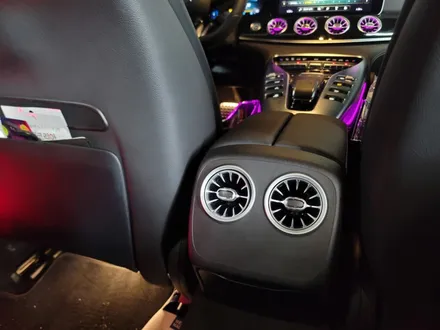 벤츠 GT43amg- 2열 송풍구 엠비언트 & 사이드미러 AMG 웰컴 라이트